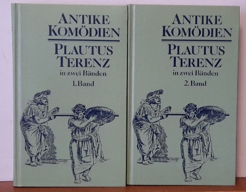 Plautus und Terenz  Antike Komödien in zwei Bänden 1/2 (lateinisch-deutsch) 