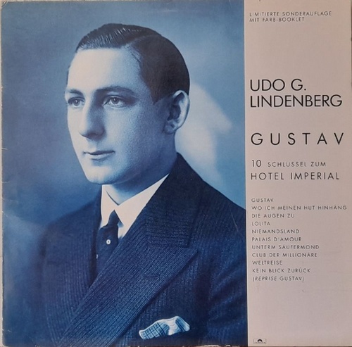 Lindenberg, Udo G.  Gustav. 10 Schlüssel zum Hotel Imperial LP 33 1/3 UpM 