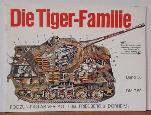 Scheibert, Horst  Die Tiger-Familie (Tiger I - Porsche-Tiger, Jagdpanzer Elefant (Ferdinand). Tiger II (Königstiger) - Jagdtiger - Sturmtiger) 