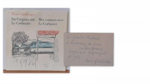 Girsberger, Hans  Im Umgang mit Le Corbusier. Mes contacts avec Le Corbusier 