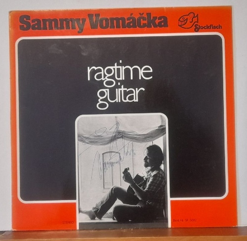 Vomacka, Sammy  Ragtime Guitar (am Cover SIGNIERT) (LP 33 U/min.) 