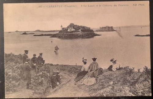   AK Ansichtskarte Carantec / Le Chateau du Taureau 