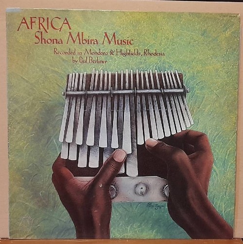 VA  Africa - Shona Mbira Music (LP 33 U/min) Recorded in Mondoro & Highfields, Rhodesia (Rhodesien) b Paul Berliner 