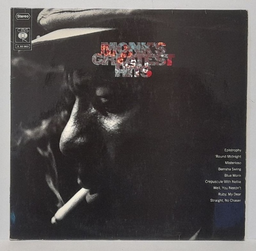 Monk, Thelonious  Monk's Greatest Hits LP 33 1/3 UpM 