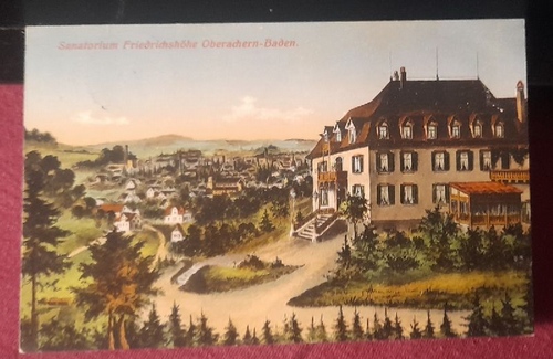   Ansichtskarte AK Oberachern-Baden, Kurhotel Sanatorium Friedrichshöhe (Stempel Oberachern) 