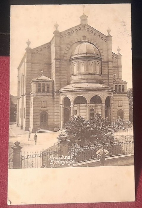   Ansichtskarte AK Bruchsal. Synagoge (Stempel Bruchsal) 