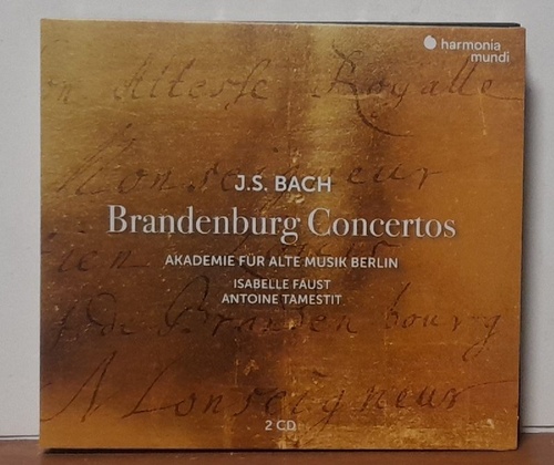 Bach, Johann Sebastian  2 CD. Bach. Brandenburg Concertos (Isabelle Faust; Antoine Tamestit) 