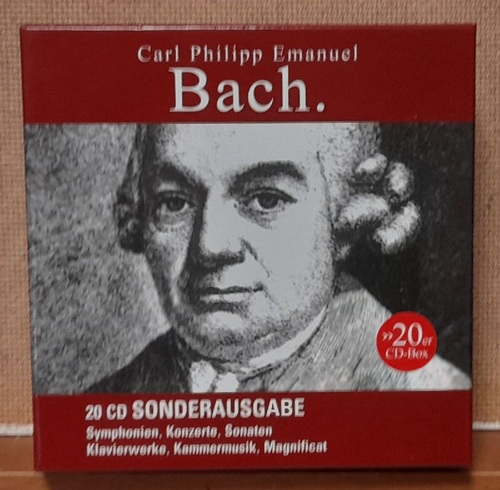 Bach, Carl Philipp Emanuel  Werke (Sonderausgabe). 20 CDs (Symphonien, Konzerte, Sonaten, Klavierwerke, Kammermusik, Magnificat) 