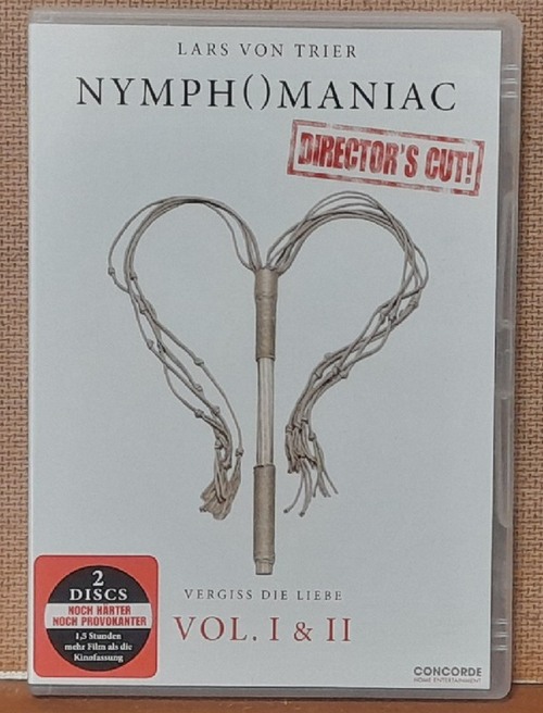 Trier, Lars von  Nymphomaniac (Director's Cut) 1,5 Std. länger (Vergiss die Liebe Vol. I & II) 