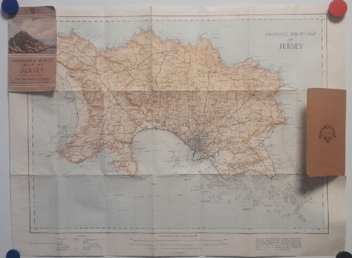 Survey Office  Ordnance Survey. Map of Jersey (Cale: 2 Inches to 1 Mile) 