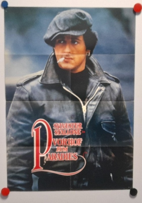 Stallone, Sylvester und Lee Canalito  Orig.-Filmplakat Vorhof zum Paradies 