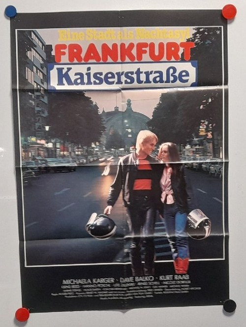 Fritz, Roger; Michaela Karger und Dave Balko  Orig.-Filmplakat - Frankfurt Kaiserstrasse 