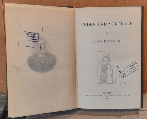 Ribbeck, Otto  Reden und Vorträge 