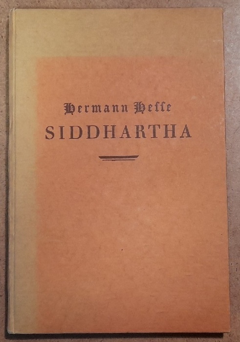 Hesse, Hermann  Siddhartha ( Eine indische Dichtung) 