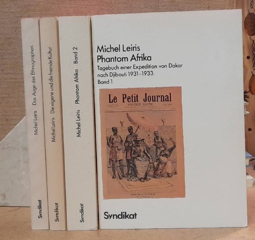 Leiris, Michel  Phantom Afrika. Tagebuch einer Expedition von Dakar nach Djibouti 1931-1933. Band 1 + 2 (DABEI: Das Auge des Ethnographen + Die eigene und die fremde Kultur) 