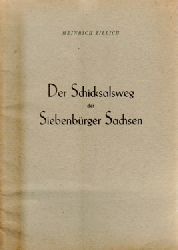 Zillich, Heinrich,  Der Schicksalsweg der Siebenbrger Sachsen, (Festansprache bei der 800-Jahrfeier der Siebenbrger Sachsen am 21. Oktober 1950 zu Mnchen), 