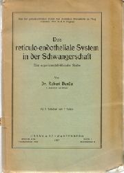 Benda, Robert  Das reticulo-endotheliale System in der Schwangerschaft (Eine experimentell-klinische Studie) 