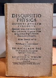 Tylkowski, Adalbert  Disquisitio Physica (ber den Wilnaer Knaben mit dem goldenen Zahn 1674) 