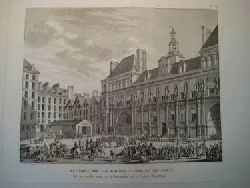 Berthault, (Jean-Gabriel) (?)  Attaque de la Maison Commune de Paris le 29 Juillet 1794, ou 9 Thermidor, An 2eme de la Republique (Gravure) 