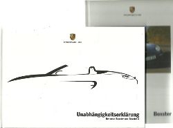 Porsche AG  Porsche Boxster und Boxster S (kl. Konvolut 2 Bcher und 1 Broschur) 