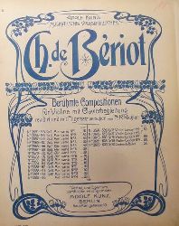 Beriot, Charles  Concerto No. 1 Opus 16 fr Violine und Piano 
