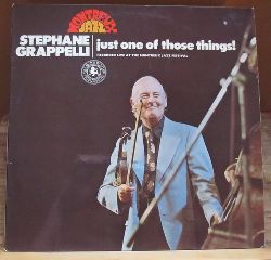 Grappelli, Stephane  Just one of those things (Recorded Live at the Montreux Jazz Festival) 