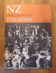 Hartmann, Karl Amadeus und Ernst Thomas  NZ / Neue Zeitschrift fr Musik Nr. 6/1963 