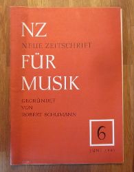 Hartmann, Karl Amadeus und Ernst Thomas  NZ / Neue Zeitschrift fr Musik Nr. 6/1961 