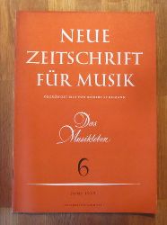 Hartmann, Karl Amadeus und Ernst Thomas  NZ / Neue Zeitschrift fr Musik Nr. 6/1959 