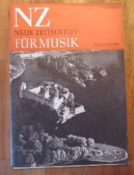 Hartmann, Karl Amadeus und Ernst Thomas  NZ / Neue Zeitschrift fr Musik Nr. 10/1968 