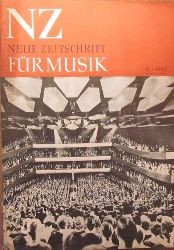 Hartmann, Karl Amadeus und Ernst Thomas  NZ / Neue Zeitschrift fr Musik Nr. 11/1962 