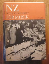 Hartmann, Karl Amadeus und Ernst Thomas  NZ / Neue Zeitschrift fr Musik Nr. 3/1964 