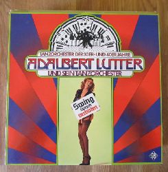 Lutter, Adalbert und sein Tanzorchester  Swing Tanzen Verboten (LP 33 U/min) 