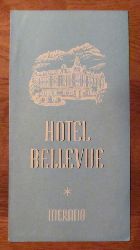 Meran / Merano  Werbeprospekt Hotel Bellevue Merano 