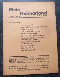 Busse (Hg.), H.E.  Mein Heimatland, Heft 8 - 1930 (Badische Bltter fr Volkskunde, lndliche Wohlfahrtspflege, Familienforschung, Heimatschutz und Denkmalpflege) 