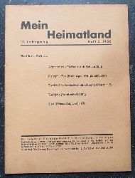 Busse (Hg.), H.E.  Mein Heimatland, Heft 5 - 1930 (Badische Bltter fr Volkskunde, lndliche Wohlfahrtspflege, Familienforschung, Heimatschutz und Denkmalpflege) 