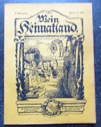 Wingenroth, Max (Hg.)  Mein Heimatland, Heft 1-2, 1916 (Badische Bltter fr Volkskunde, lndliche Wohlfahrtspflege, Heimat- und Denkmalschutz) 