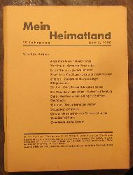 Wingenroth, Max (Hg.)  Mein Heimatland, Heft 3, 1930 (Badische Bltter fr Volkskunde, lndliche Wohlfahrtspflege, Familienforschung, Heimatschutz und Denkmalpflege) 