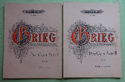 Grieg, Edvard  Peer Gynt-Suite I und II. Opus 46 und 55. Piano Solo / Klavier zu 2 Hnden 