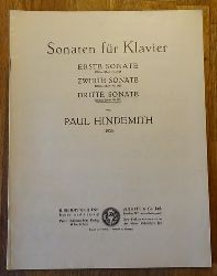 Hindemith, Paul  Sonaten fr Klavier (Dritte (3.) Sonate) 