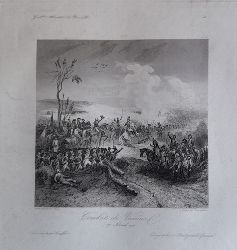   Combat de Varoux 27. Novemb. 1792, (Stahlstich von Brunelliere nach Victor Adam), 