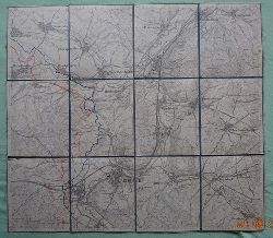 Altkirch (Elsa)  Topographische Karte Altkirch 1:25.000 (bez. Blatt 3368) 