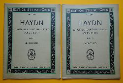 Haydn, Joseph  Schottische und Walisische Volkslieder (Heft 1 + 2; Hg. Bernhard Engelke) (Gesang, Klavier, Violine (Flte) u. Violoncello) 