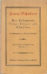 Deutsch, Otto Erich  Franz Schubert. Die Dokumente seines Lebens. Erste Hlfte. 