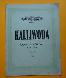 Kalliwoda, I.W.  Duette fr zwei Violinen Opus 178 (Hg. Friedrich Hermann) 
