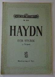 Haydn, Joseph  Der Sturm (La Tempesta) (Chor mit Begleitung des Orchesters, Klavierauszug mit Text) 