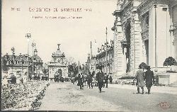 ohne Autor  Ansichtskarte Kermesse et Grande Terrasse (Exposition de Bruxelles 1910 No. 16) 