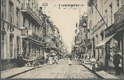 ohne Autor  Ansichtskarte Blankenberghe. La rue de L`eglise 