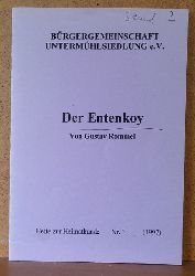 Rommel, Gustav  Der Entenkoy (Aus der Geschichte des ehemaligen Entenfangs bei Rintheim) 