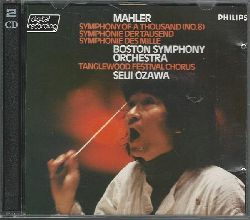 Mahler, Gustav und Seiji Ozawa  Symphony No. 8, Symphony of a Thousand / Symphonie der Tausend / Symphonie des Mille 